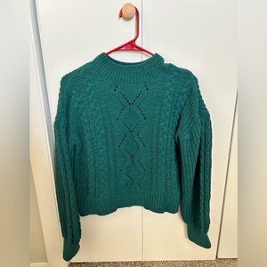 Green Knit Sweater